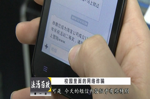获奖作品《法治西政》之校园里的诈骗案